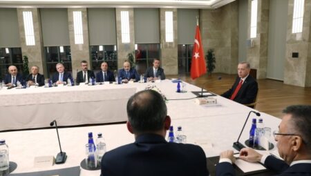 Cumhurbaşkanı Erdoğan, TFF heyetini kabul etti