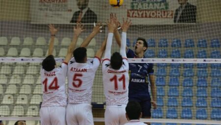 Arkas Spor, Tokat’a set vermeden kazandı!
