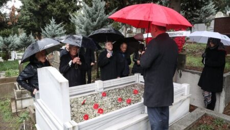 Eski TBF başkanlarından Osman Solakoğlu, mezarı başında anıldı